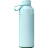 Big Ocean Bottle 1000 ml vacuümgeïsoleerde waterfles - Hemelsblauw