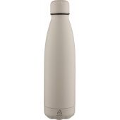 Gerecyclede dubbelwandige drinkfles 500 ml Sunny - zwart
