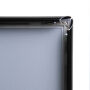 25 mm Kliklijst Rechte Hoeken 70 x 100 cm Zwart