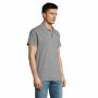 SUMMER II - SUMMER II HEREN Polo 170g - L - Grijs Gemêleerd 2