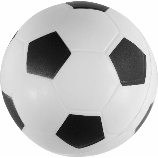 Stress voetbal Elijah | Zacht schuim | 6,1 cm - zwart/wit Stress voetbal Elijah | Zacht schuim | 6,1 cm - zwart/wit