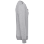 Day To Day sweater zakje met contrasterende rits Oxford Grey / Black XS