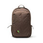 KENTO URBAN RCS  recycled nylon 15,6 inch rugzak met voorvak, bruin