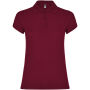Star damespolo met korte mouwen - Garnet - 3XL