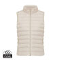 Iqoniq Meru dames gerecycled polyester bodywarmer, beige (S)