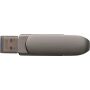Zinklegering USB-stick Harlow - gun metal