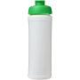 Baseline® Plus grip 750 ml sportfles met flipcapdeksel - Wit/Groen