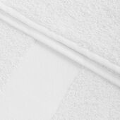 Sophie Muval strandhanddoek gerecycled 180x100 cm, 450 gr/m² - Wit
