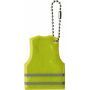 PVC sleutelhanger Cecily geel
