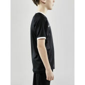 PROGRESS 2.0 GRAPHIC JERSEY JR BLACK/WHITE 158/164