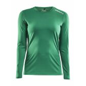 *Rush LS tee wmn team green s