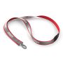 Polyester keycord met reflecterende overlay