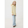 IQONIQ Yengo kids recycled katoen hoodie met steekzakken, cream yellow (910)