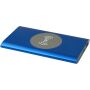 Juice type-C draadloze powerbank van 4000 mAh van gerecycled aluminium - Koningsblauw