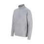 Uniseks sweater met ritskraag Heather Grey XXL