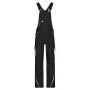 Workwear Pants with Bib - COLOR - black/lime green 42