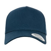 5-Panel Curved Classic Snapback - Navy - One Size