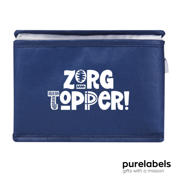 Cadeautje zorgmedewerkers | Koeltas gerecyclede Non Woven | Zorgtopper