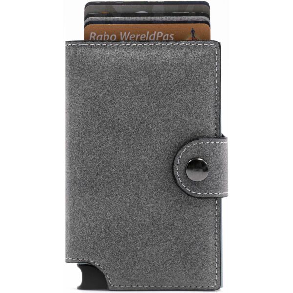 BrandCharger pasjeshouder Wally Porto | RFID-bescherming - grijs BrandCharger pasjeshouder Wally Porto | RFID-bescherming - grijs