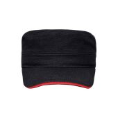 black/red