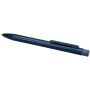 Beatriz balpen van gerecycled messing (blauwe inkt) - Blauw
