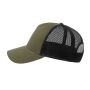 RAPPER COTTON-S, OLIVE/BLACK, One size, ATLANTIS HEADWEAR