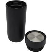 Camden 350 ml RCS-gecertificeerde roestvrijstalen tumbler met keramische binnenlaag - Zwart