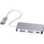 Aluminium USB Hub Layton black