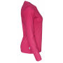 Cottover Gots T-shirt Long Sleeve Lady Dark Cerise