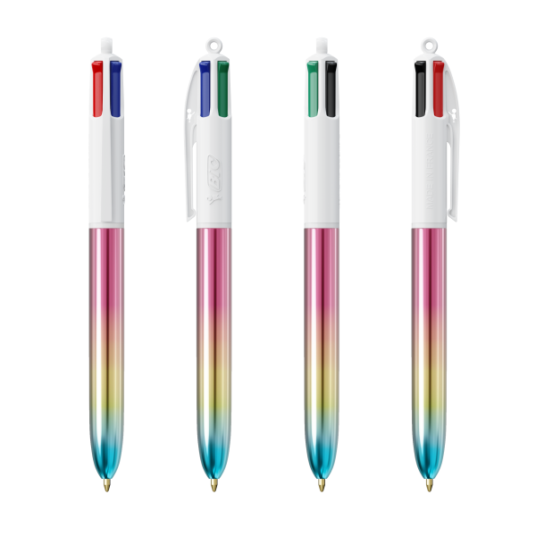 BIC® 4 Colours® Gradient + Lanyard