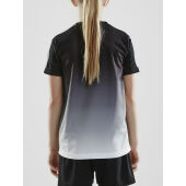 PRO CONTROL FADE JERSEY JR BLA/WHI 122 PRO CONTROL FADE JERSEY JR BLA/WHI 122