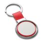 ALBRIGHT. Metalen en PU sleutelhanger