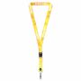 Afneembare polyester sublimatie badge‑reel keycord Afneembare polyester sublimatie badge‑reel keycord