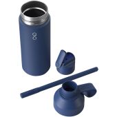 Ocean Bottle GO 500 ml vacuüm geïsoleerde waterfles - Ocean Blue2