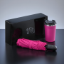 Traveller Set: Nordic thermomok 350 ml & volledig automatische paraplu