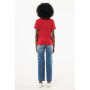 IQONIQ Brett gerecycled katoen t-shirt, rood (XL)