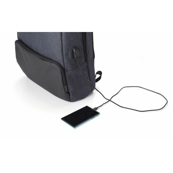 PVC rugtas Romy zwart PVC rugtas Romy zwart