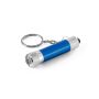 RE-LERGAN. Aluminium sleutelhanger (92% gerecycled) met LED-zaklamp met 3 lampjes