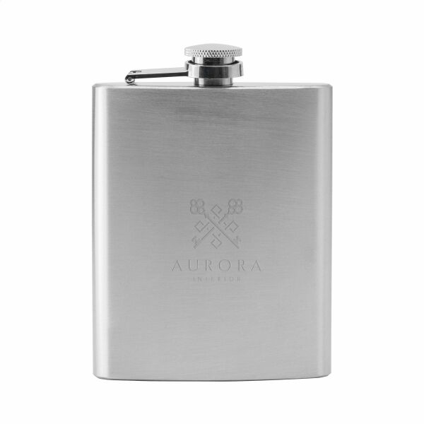 HipFlask 200 ml Flachmann - silber HipFlask 200 ml Flachmann - silber