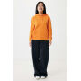 IQONIQ Rila lichtgewicht gerecycled katoen hoodie, oranje (L)