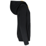 Kindersweatvest met capuchon Black / Yellow 12/14 jaar Kindersweatvest met capuchon Black / Yellow 12/14 jaar