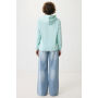 IQONIQ Yengo recycled katoen hoodie met steekzakken, crushed mint (L)