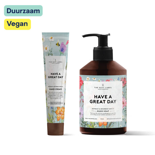 Have a great day I Giftset Handsoap & Handcreme