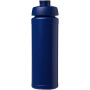 Baseline® Plus grip 750 ml sportfles met flipcapdeksel - Blauw