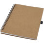 Cobble A5 wire-o gerecycled kartonnen notitieboek met steenpapier - Naturel Cobble A5 wire-o gerecycled kartonnen notitieboek met steenpapier - Naturel