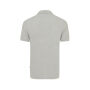 IQONIQ Yosemite gerecycled katoen pique polo, heather grey (M)