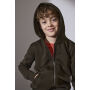 CORE hoodie met rits | kinderen - Olijf, 8/10