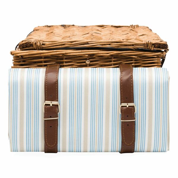 MADISON PARK - Picknickmand beige, blauw, bruin MADISON PARK - Picknickmand beige, blauw, bruin