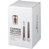 Thor 360 ml lekvrije koper vacuüm geïsoleerde drinkfles - Wit