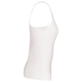 Angelina - Dames Racerback White XL